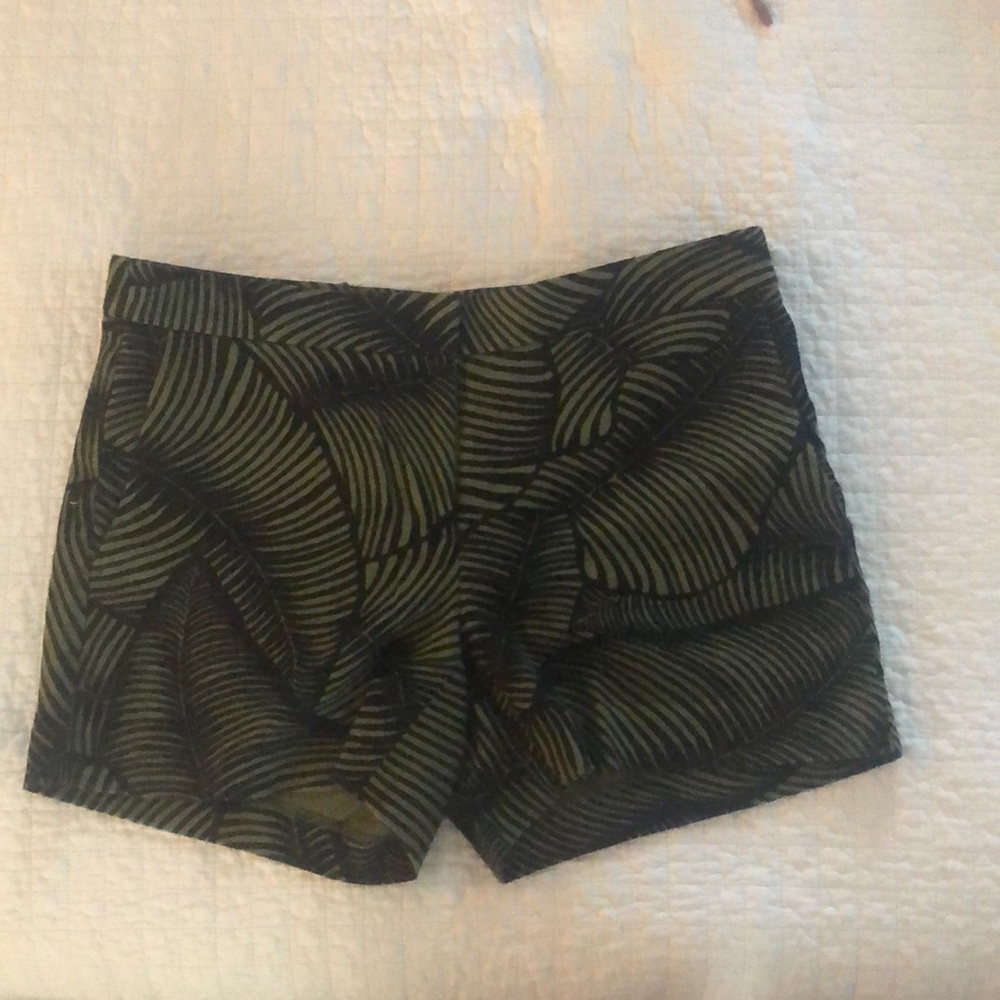 Ann Taylor Palm Shorts
